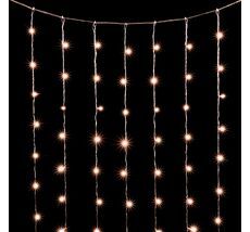 Гирлянда LTC Занавес Облегченный 2 x 3 м Экстра Тепло-Белый 220В, 600 LED PCL600NOT-10-2EWW