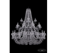 Хрустальная люстра Bohemia Ivele 1409/20+10+5/530/3d Ni_BI