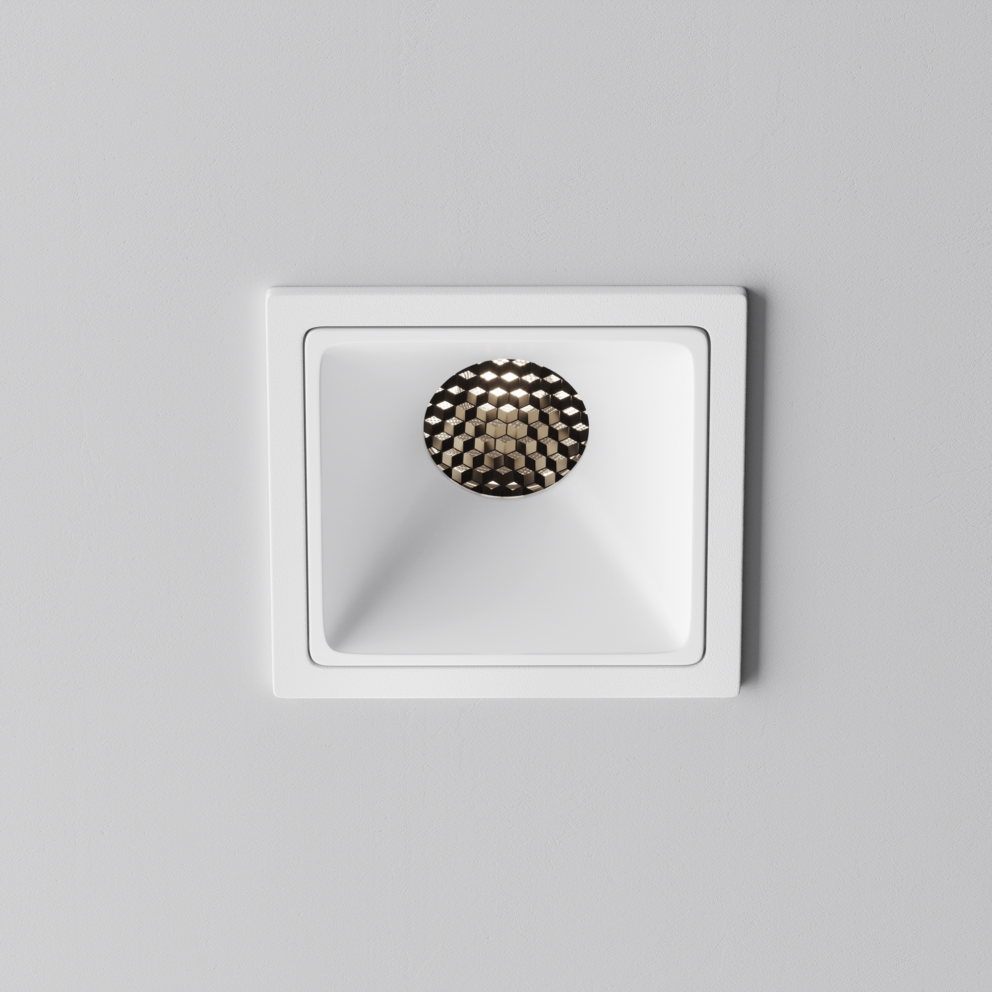 Встраиваемый светильник Maytoni Alfa LED DL043-01-10W4K-SQ-W-1_MY