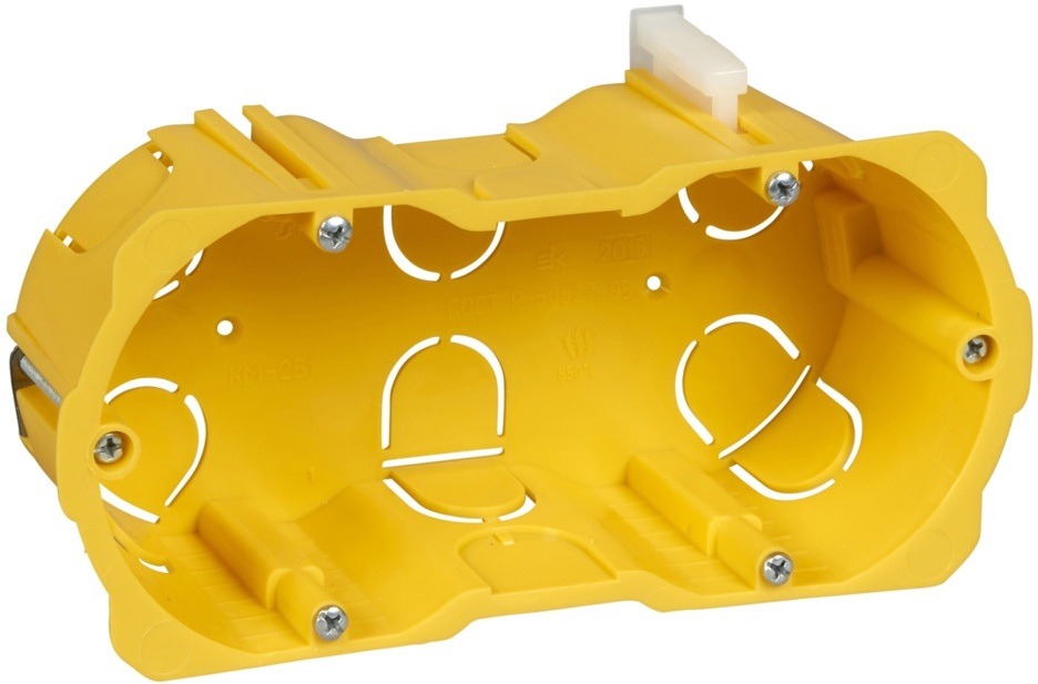 Коробка монтажная (желтый) IP30 Systeme Electric KM-251