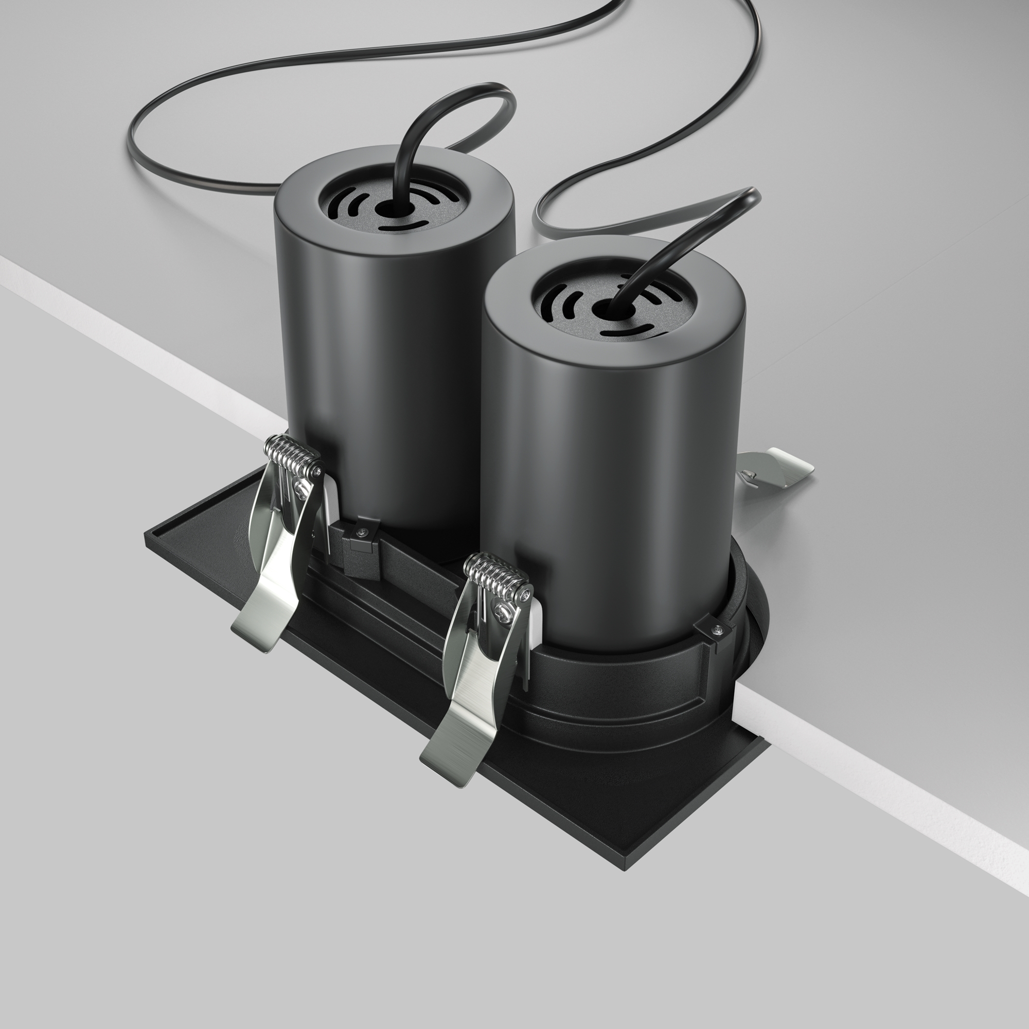 Встраиваемый светильник Maytoni Technical Hidden DL045-02-10W3K-B_MY