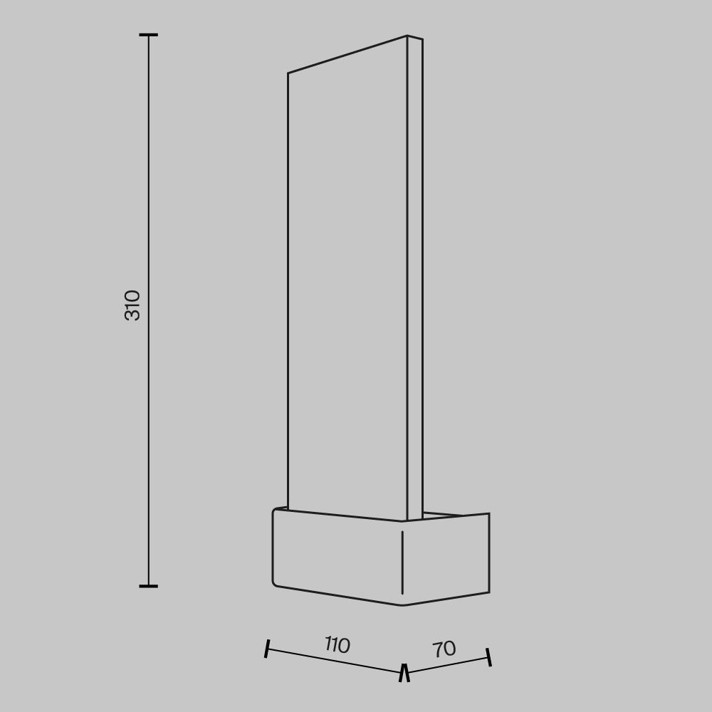 Настенный светильник Maytoni Ornate MOD318WL-L3BS3K_MY