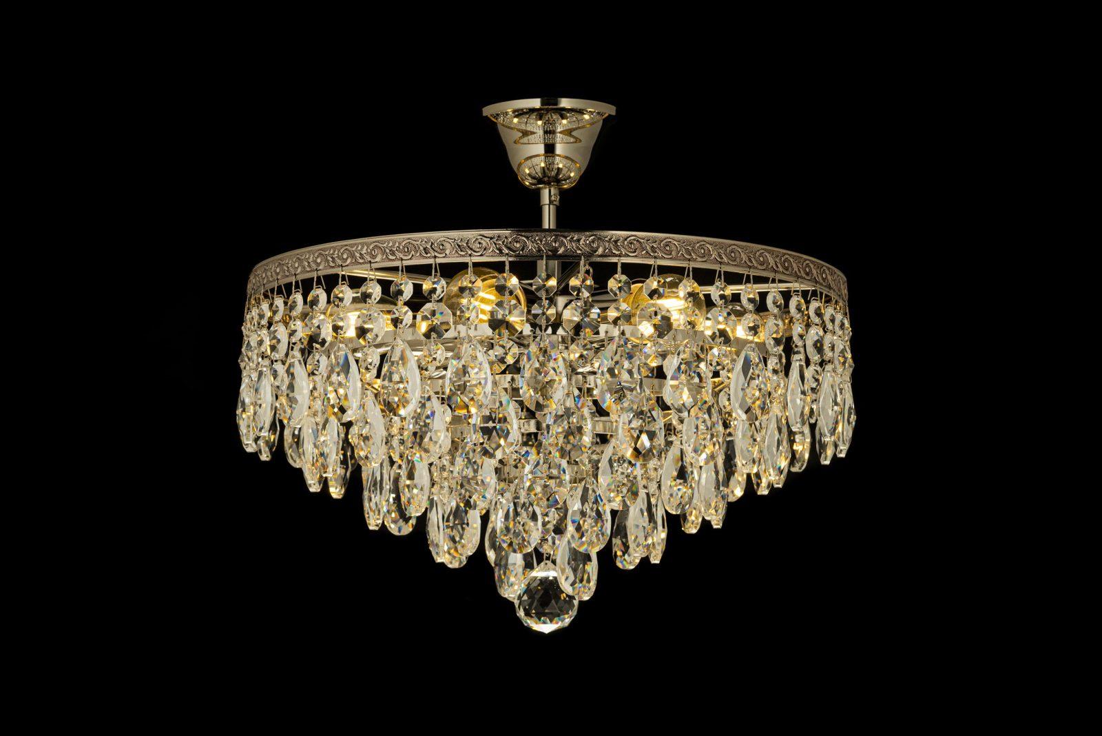 Потолочная люстра Arti Lampadari Castellana Nickel Castellana E 1.3.38.601 N