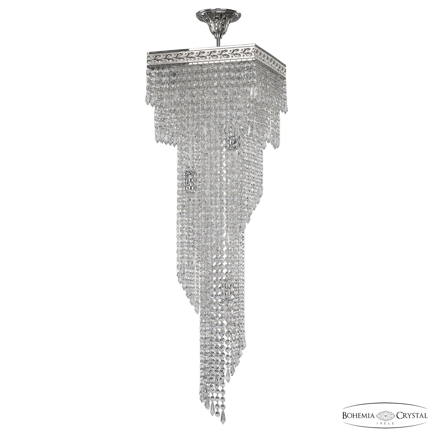 

Каскадная люстра Bohemia Ivele Crystal 8311 83112/30IV-100 Ni, 83112/30IV-100 Ni