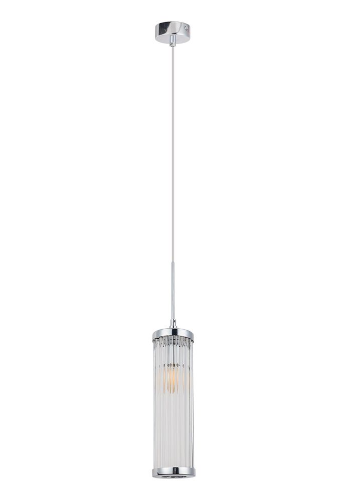 

Подвесной светильник Crystallux TADEO TADEO SP1 D100 CHROME/TRANSPARENTE, TADEO SP1 D100 CHROME/TRANSPARENTE