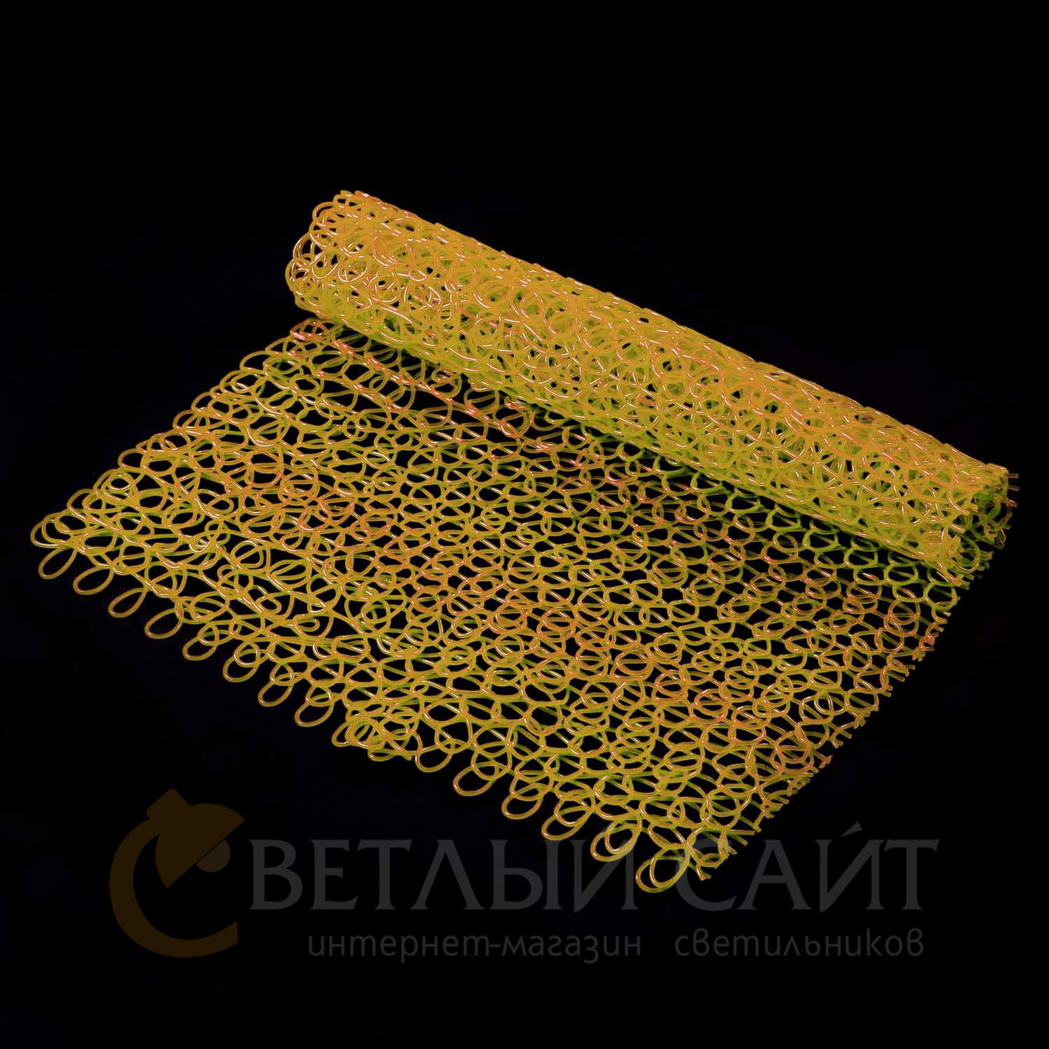

Сетка Stylnet Золотая в Рулоне, Гибкий ПВХ, 10 x 1 м 32-002, 32-002