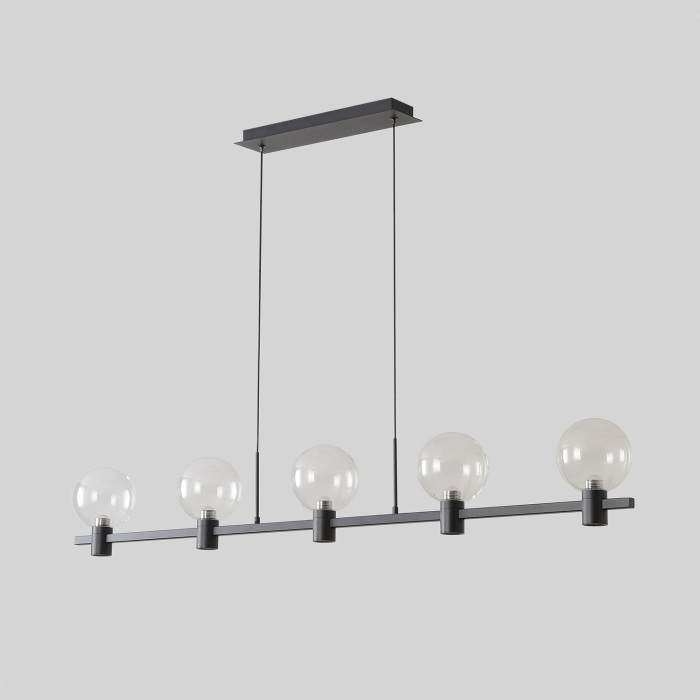 Светильник подвесной Crystal Lux DUET SP35W LED BLACK_CR