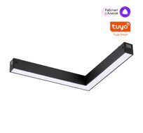 Трековый светодиодный светильник L-образный диммир. со сменой цв.температуры, пульт/Tuya Smart Life NOVOTECH VECTOR 359945