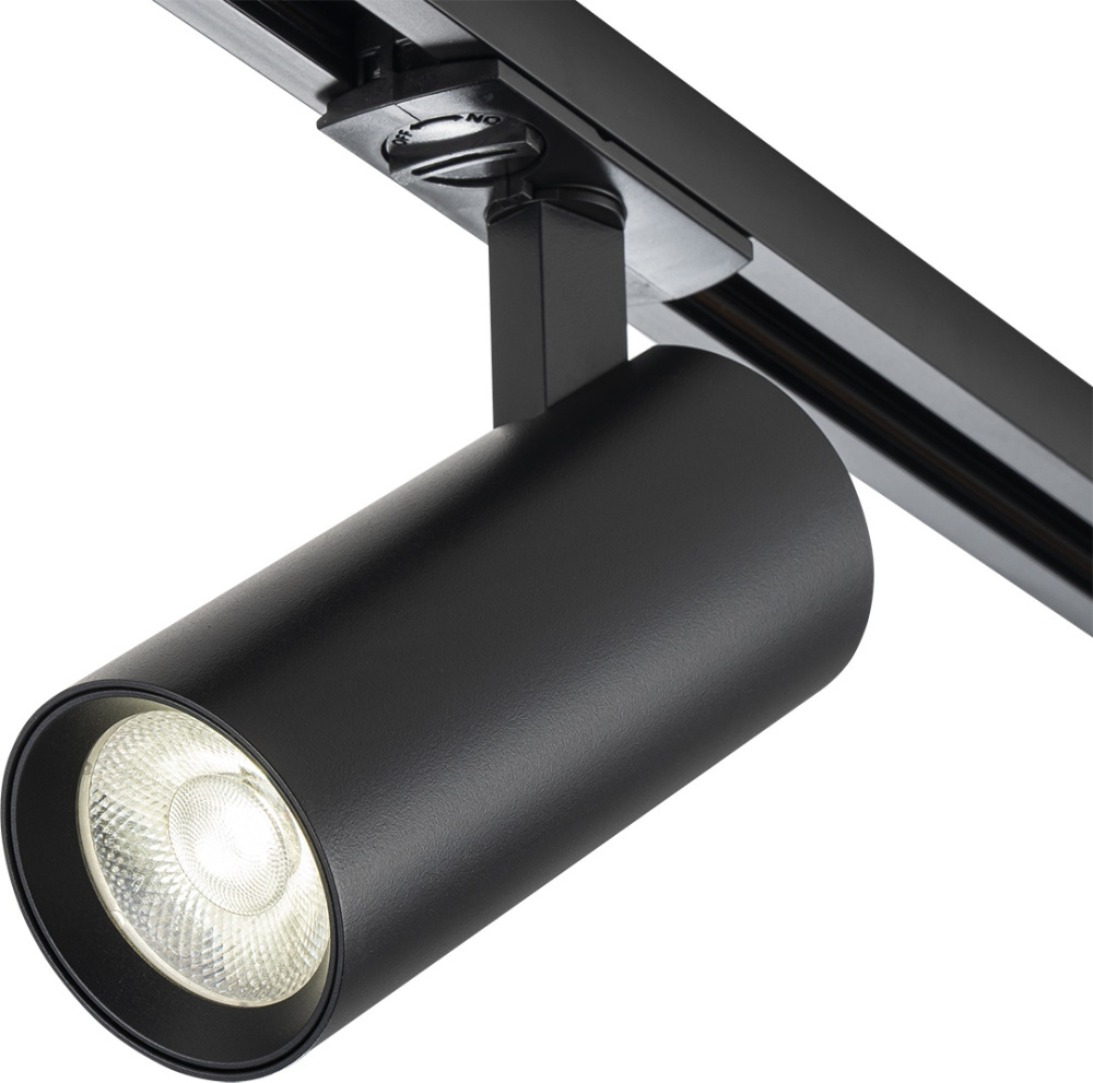 Трековый светильник однофазный 220V Escada 20002TRA/02LED SBK_ESC