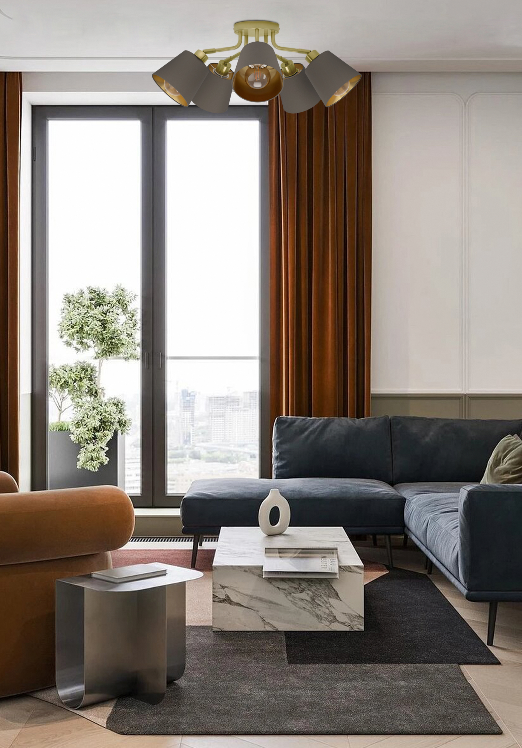 Потолочная люстра Eglo MASERLO 31535