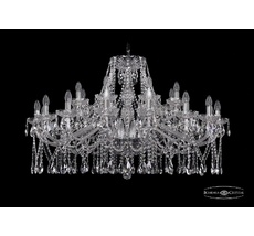 Хрустальная люстра Bohemia Ivele 1413/16+8/400 Ni_BI