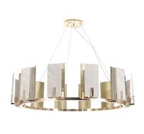 Подвесная люстра Crystal Lux DELUXE DELUXE SP12_CR