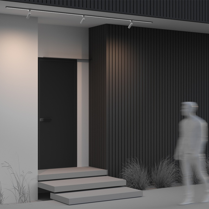 Уличный трековый светильник Maytoni Focus Led O-TR01-1-S-8WW3K_MY