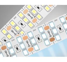 Светодиодная лента трехрядная 2835 324Led, 26W m, 24V IP20 6500K 5m Ambrella Light GS GS3903_AMB