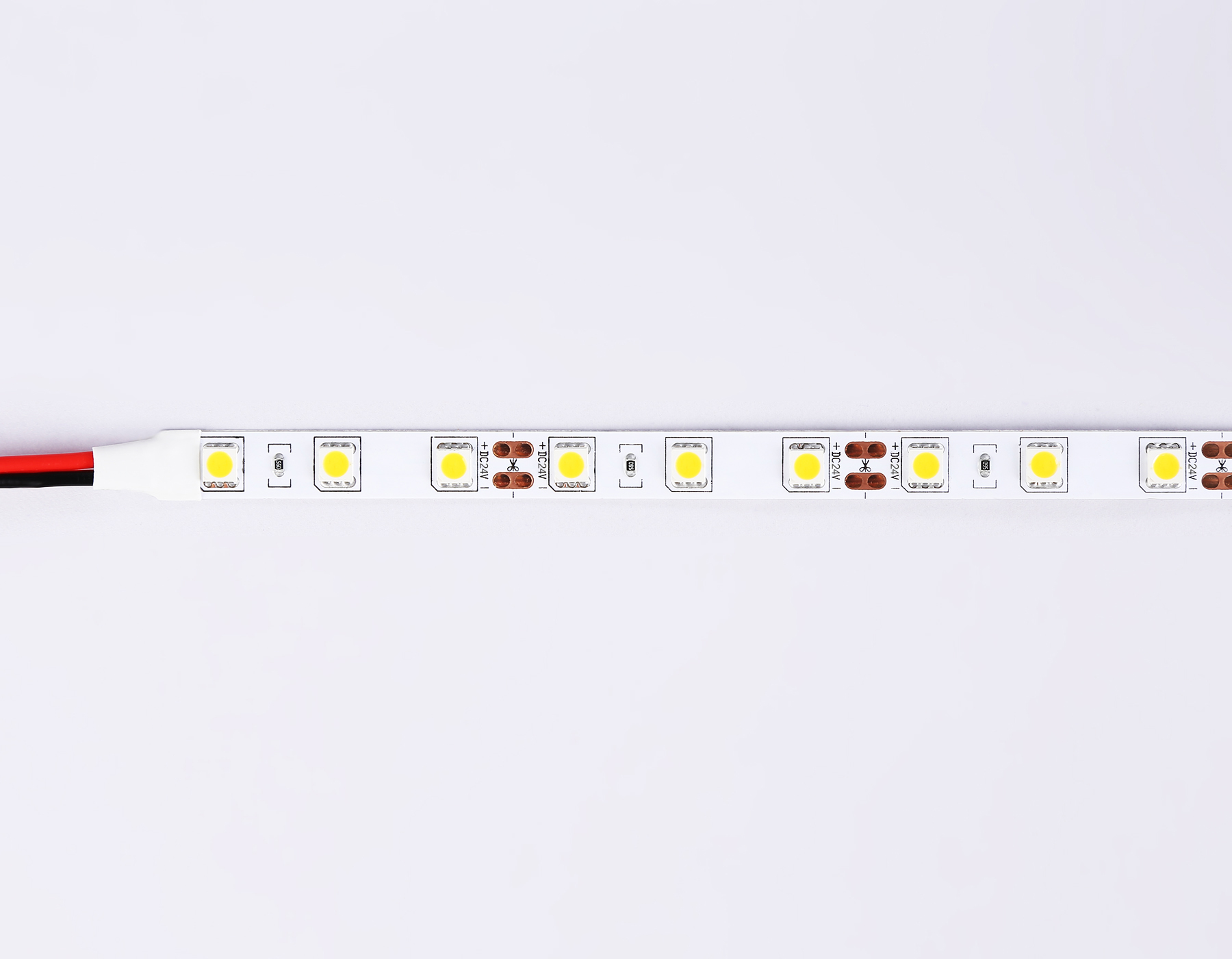Светодиодная лента Ambrella Light GS4001 5050 60Led /14.4W m/ 24V 3000K 5m Ambrella Light LED Strip GS4001_AMB