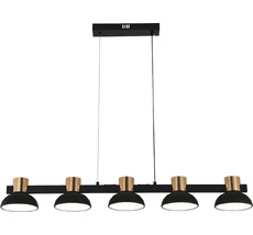 Подвесной светильник с пультом управления LED (11059/5PL Black) Indigo V000184L