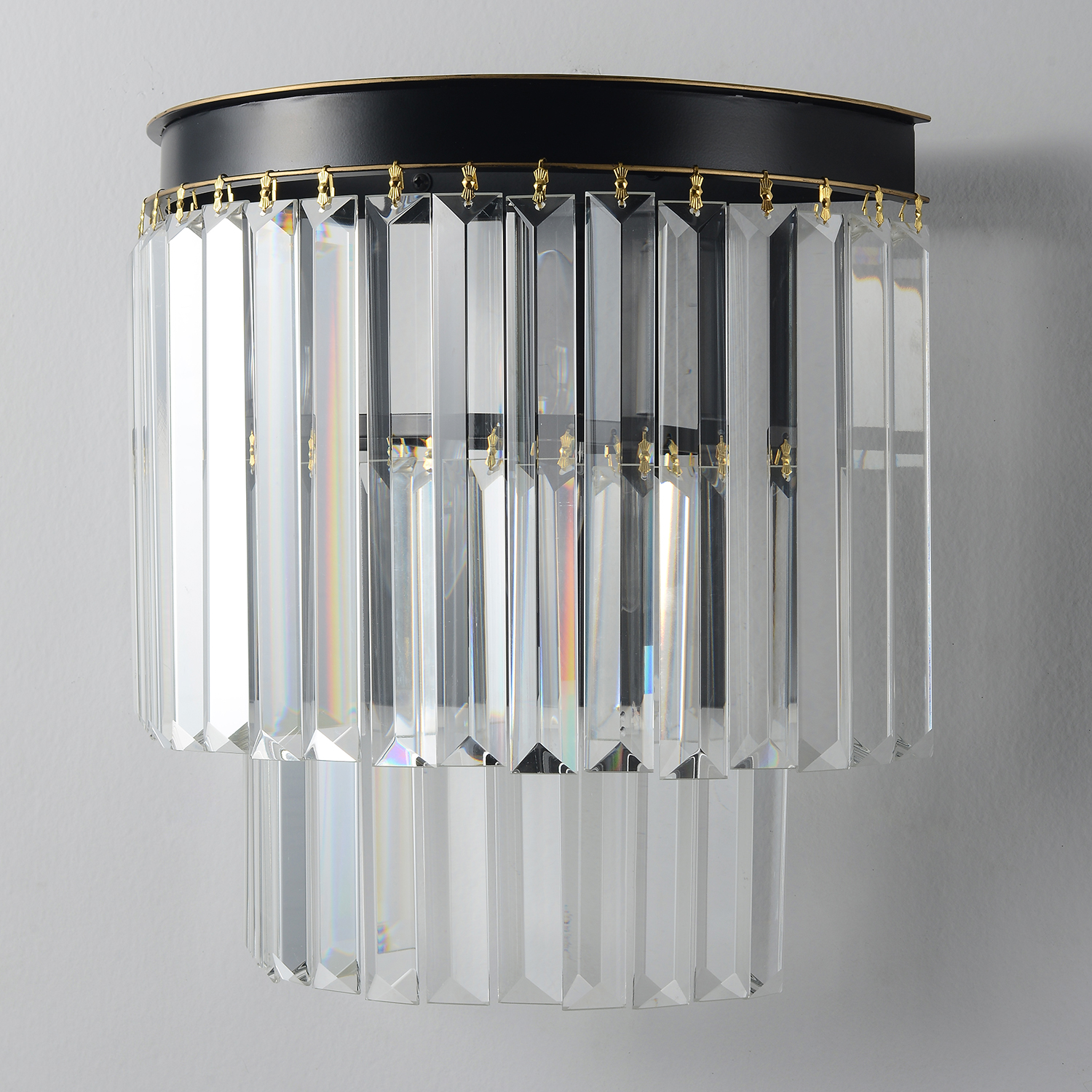 Настенный светильник Crystal Lux MAXIME MAXIME AP2 BLACK_CR