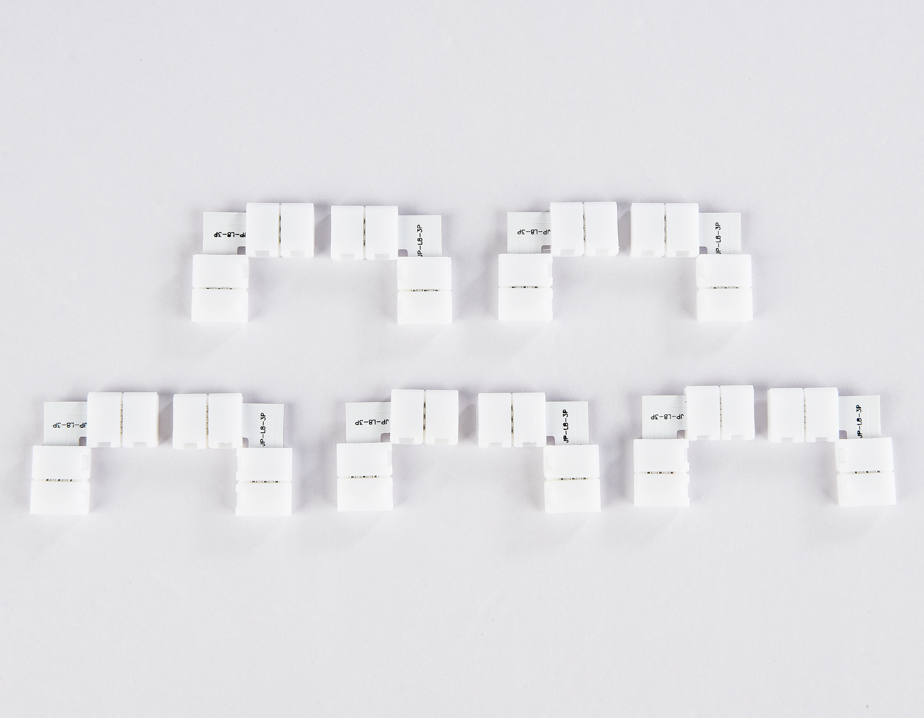 Соединитель угловой L для светодиодной ленты 2835 12/24V Ambrella Light GS GS6601_AMB