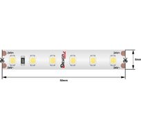 Лента светодиодная 1м. 9,6W 2700K LUX DSG3120-24-WW-65 00-00001890_SW