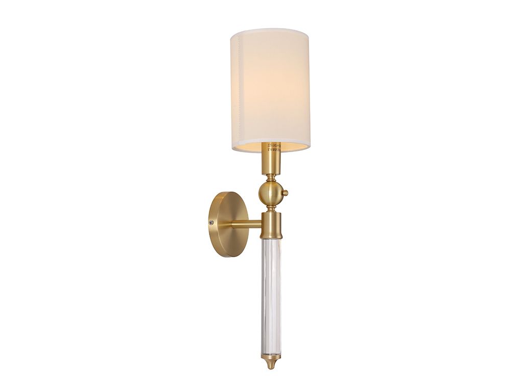 Бра NewPort 3541/A brass без абажуров_NP