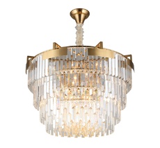 Подвесная каскадная люстра хрустальная Aployt APL.813.13.15