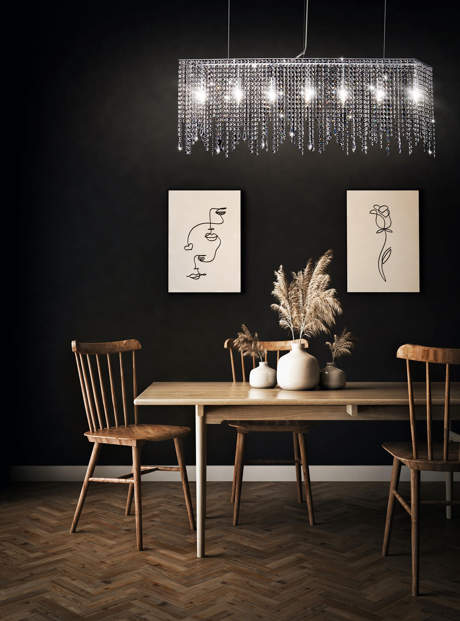 Подвесная люстра Maytoni Empress DIA002PL-09CH_MY