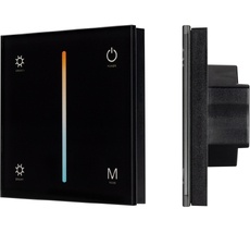 Панель SMART-P21-MIX-G-IN Black (12-24V, 4x3A, Sens, 2.4G) ( Arlight 033765_ARL