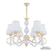 Подвесная люстра Arte Milano Florentina 302387/6 Wh/Gd