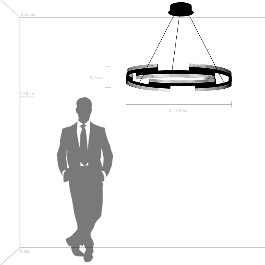 Подвесная люстра Lightstar Rotonda 736333_LS
