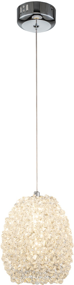 Подвесной светильник LED (12037/B/1P Chrome) Indigo V000080L