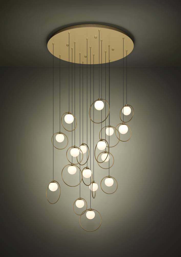 Подвесная люстра диммируемая Eglo PORTOCOLOM 390346