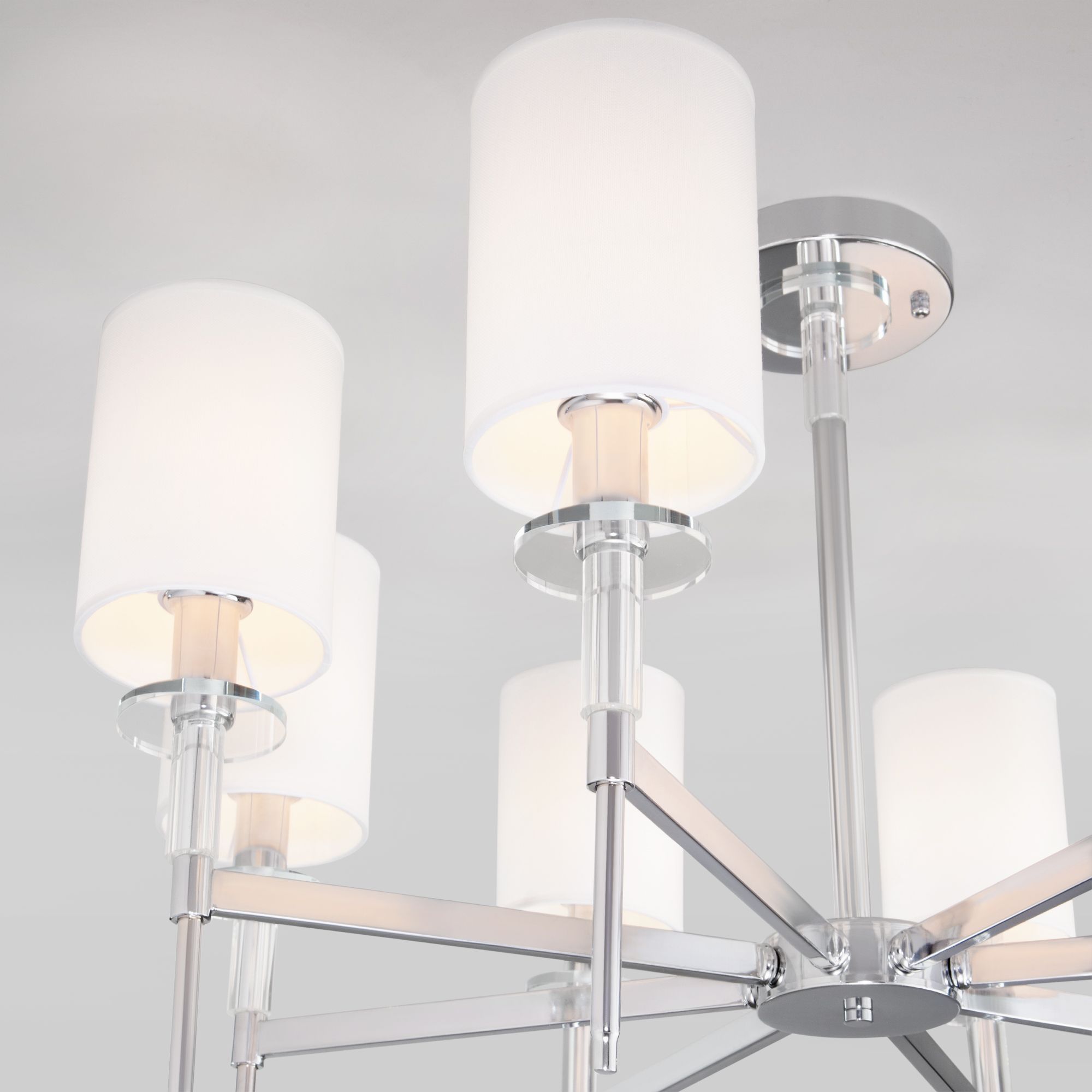 Потолочная люстра Eurosvet с абажурами Brielle a057592_EU