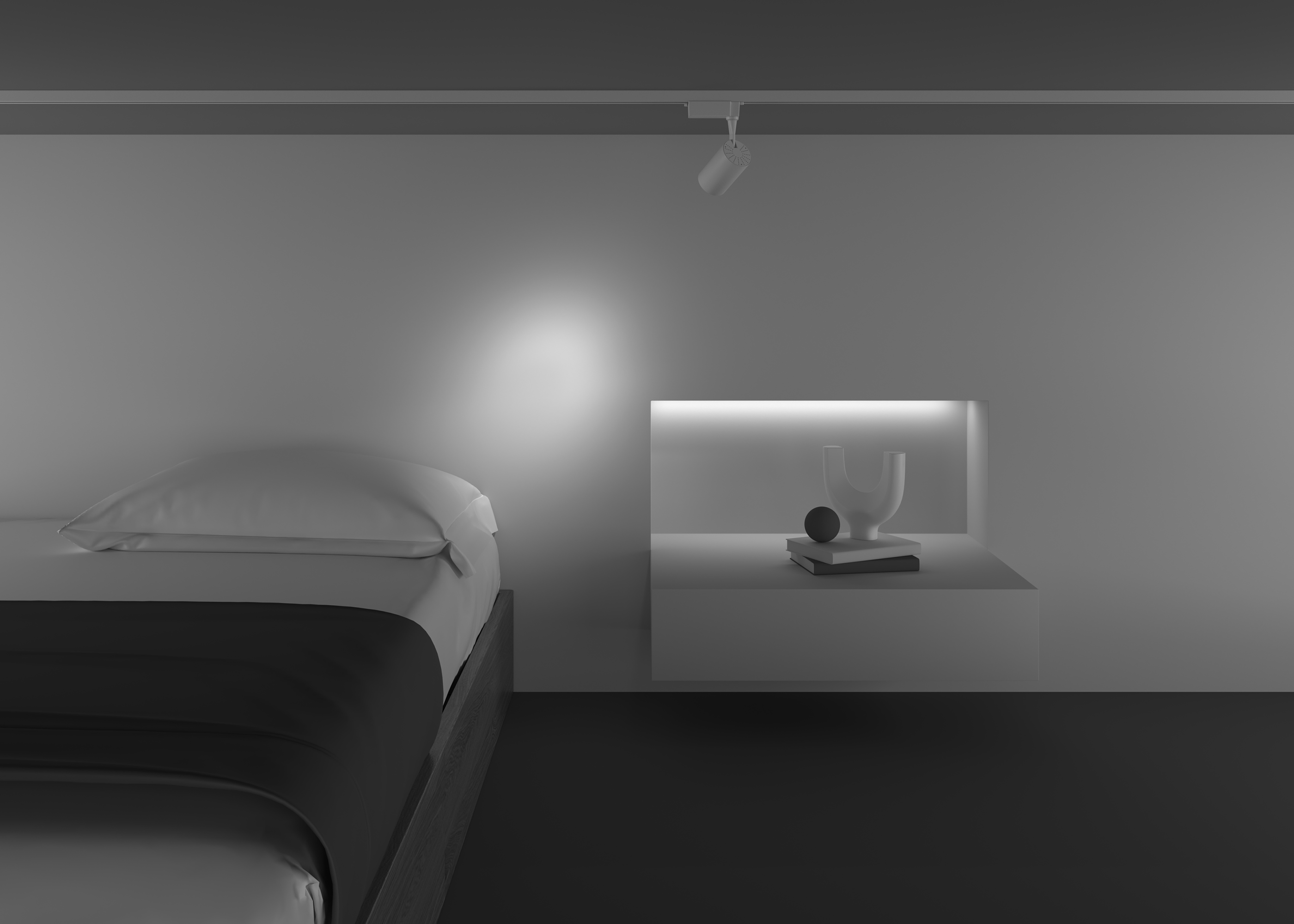 Трековый светильник Maytoni Technical Vuoro TR003-1-6W4K-S-W_MY