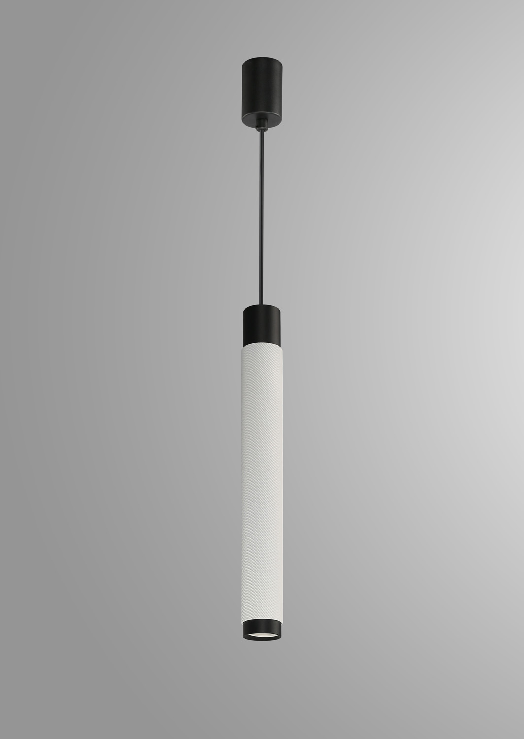 Подвесной светильник iLedex Delta 2366-1 BK+WH_IX