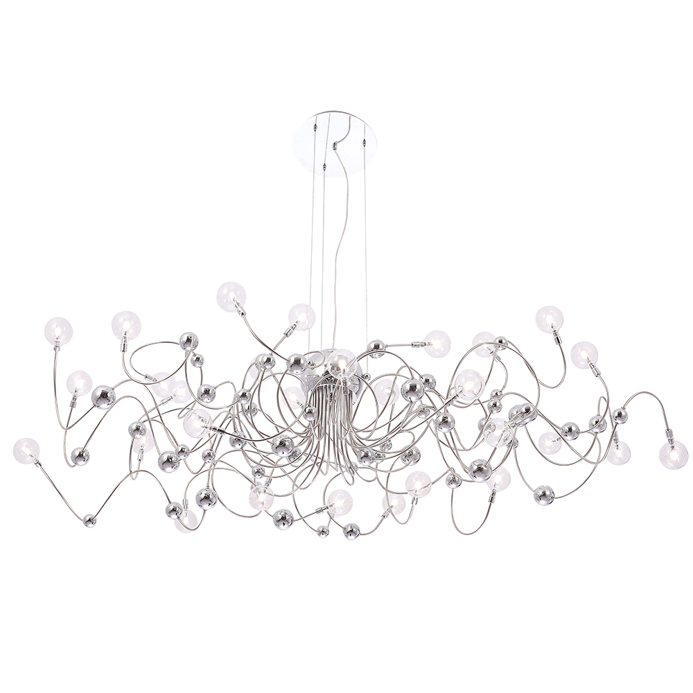 Подвесная люстра Crystallux MEDUSA MEDUSA SP30 CHROME_CR