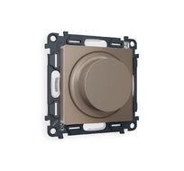 Светорегулятор поворотно-нажимной Ambrella Volt ALFA 25-600W/LED 5-300W QUANT MA635510_AMB