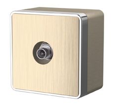 ТВ-розетка оконечная Werkel Gallant a051036_WR