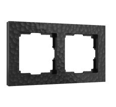 Рамка на 2 поста (черный) Hummer a052517_WR