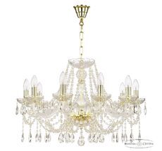 Хрустальная люстра Bohemia Ivele Crystal 107/10/240 G_BI