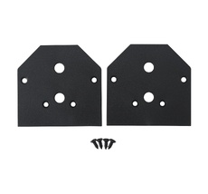 Заглушка для встраиваемого магнитного трека в натяжной ПВХ потолок, в комплекте 2 шт Crystal Lux CLT 0.234 06 BL_CR