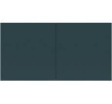 Розетка встраиваемая двойная с заземлением, шторками и крышкой (изумрудный) Systeme Electric ATN000828