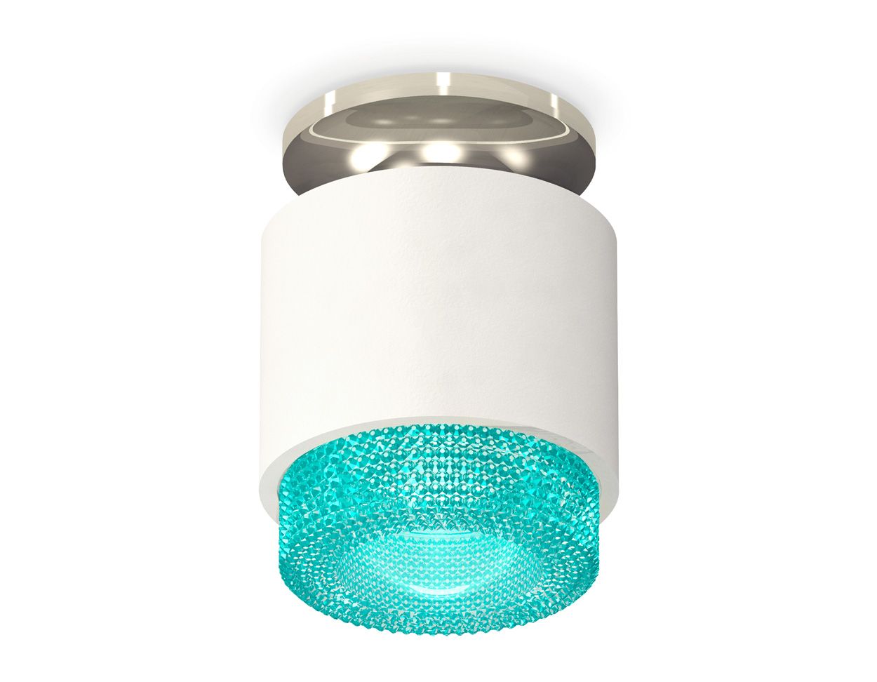 Комплект накладного светильника Ambrella light с композитным хрусталем Techno XS7510082_AMB