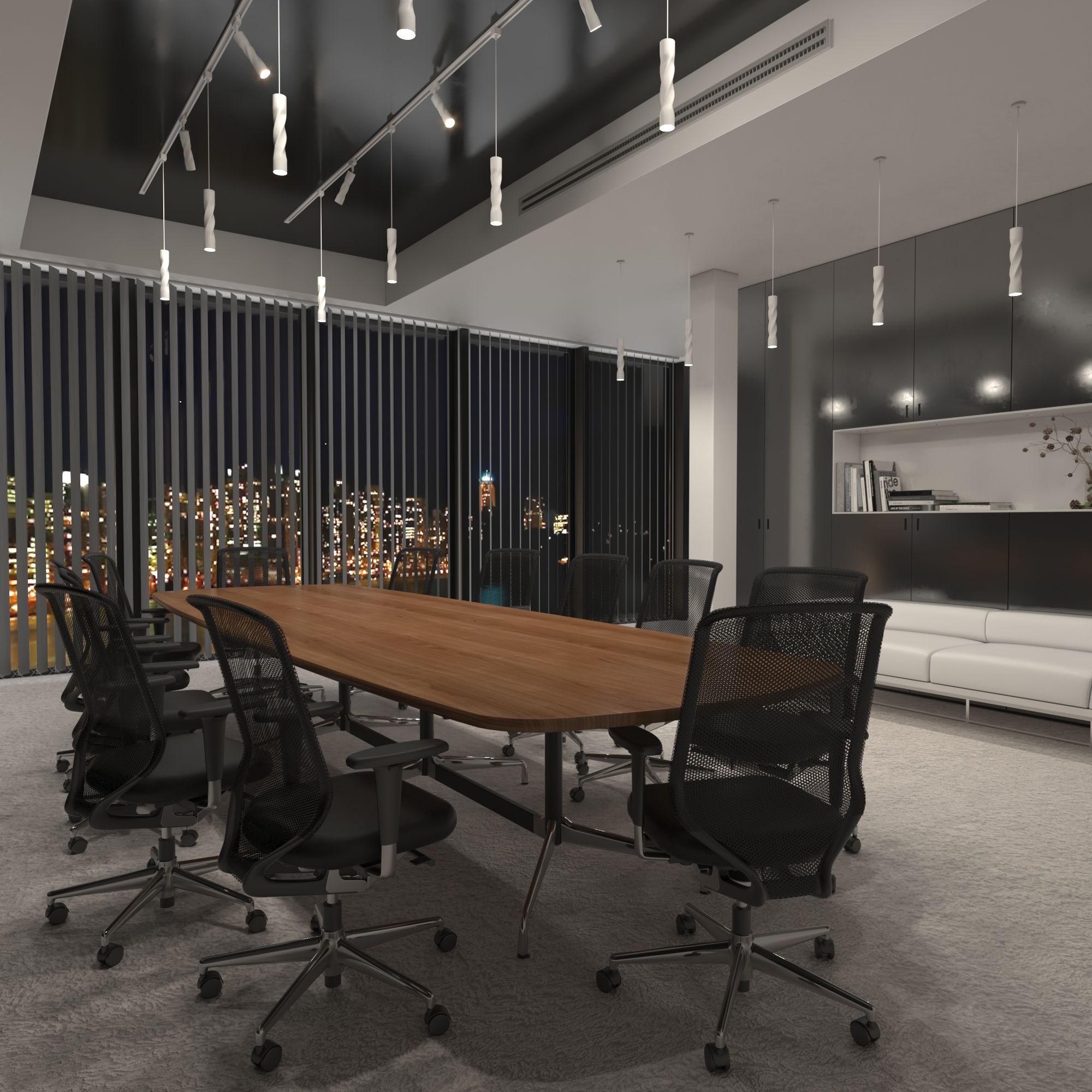 Однофазный шинопровод белый 3м (в комплекте ввод питания и заглушка) a057088_ES