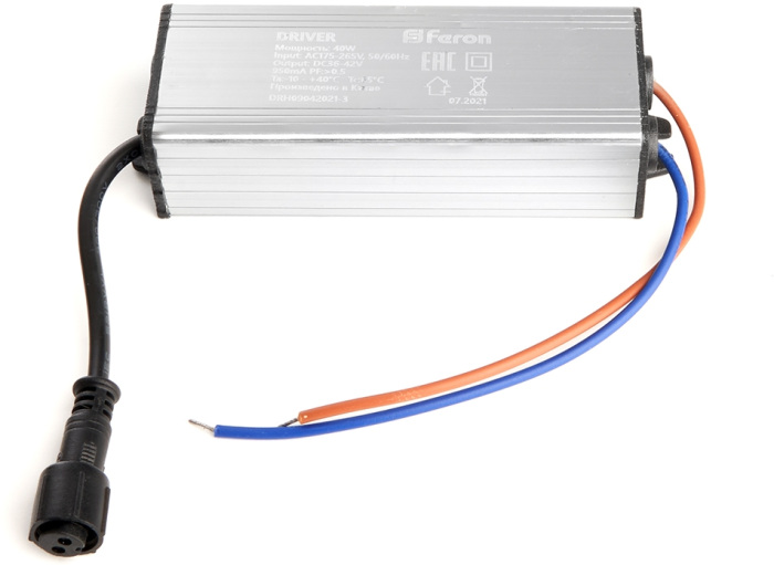 Светодиодный светильник круглый влагозащищенный IP65 встраиваемый Feron 41619_FR