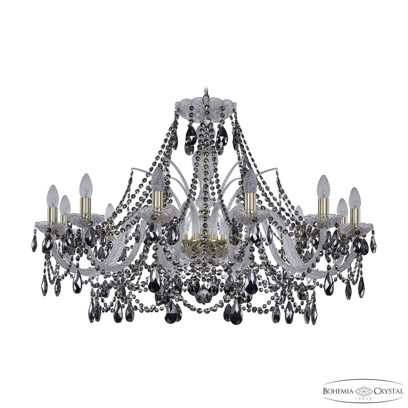 

Хрустальная люстра Bohemia Ivele 1411/12/360 G R781, 1411/12/360 G R781