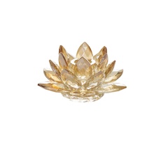 Подсвечник хрустальный Лотос Garda Decor X110279G