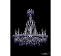 Хрустальная люстра Bohemia Ivele 1410/12/240/XL-74 Ni V3001_BI