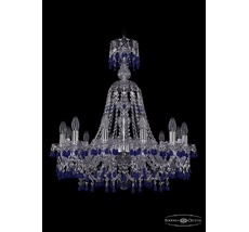 Хрустальная люстра Bohemia Ivele 1410/12/240/XL-74 Ni V3001_BI