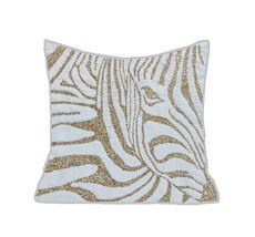 Подушка с бисером Зебра Garda Decor 70SW-30310