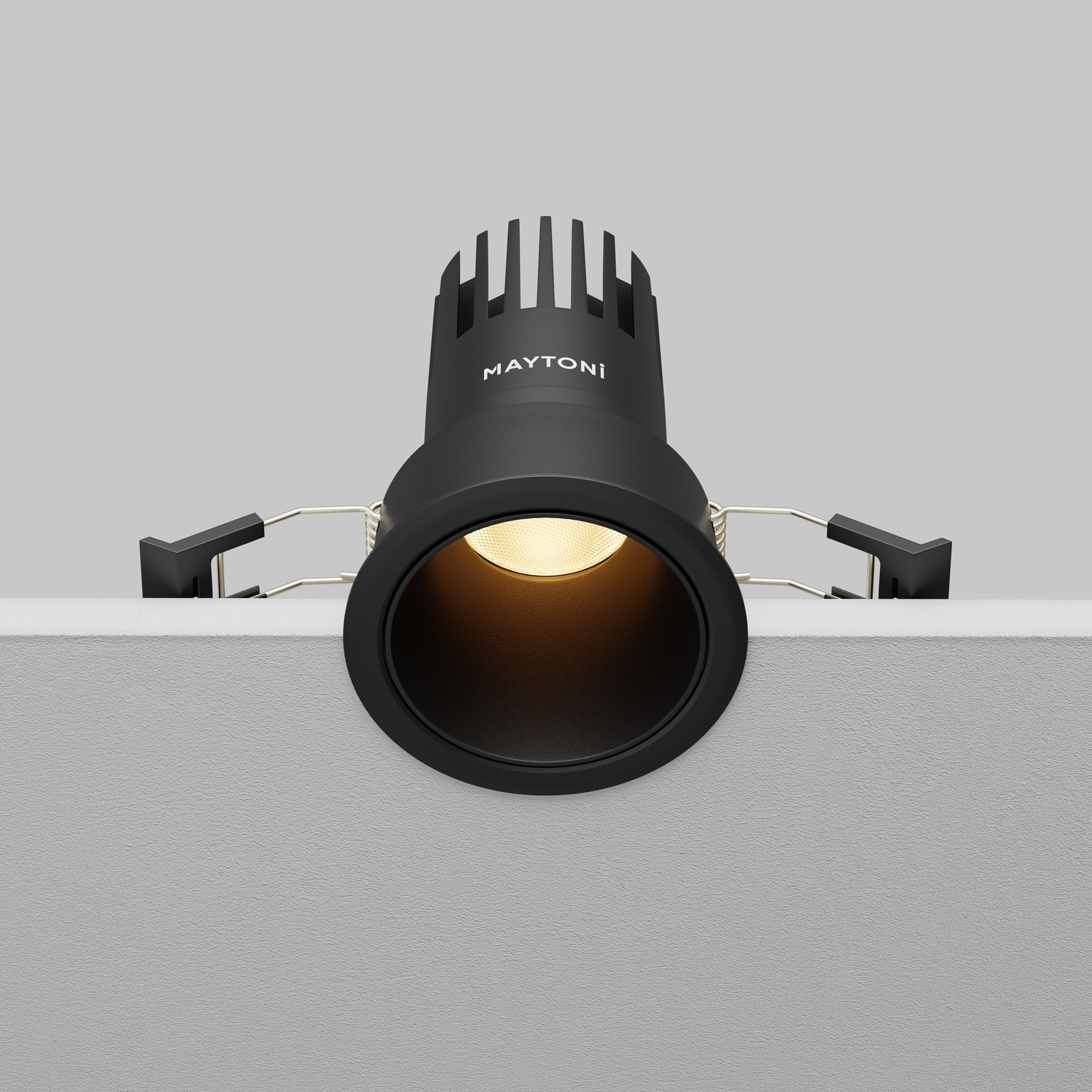 Встраиваемый светильник Maytoni Dip DL116-10W-2.7K-B_MY